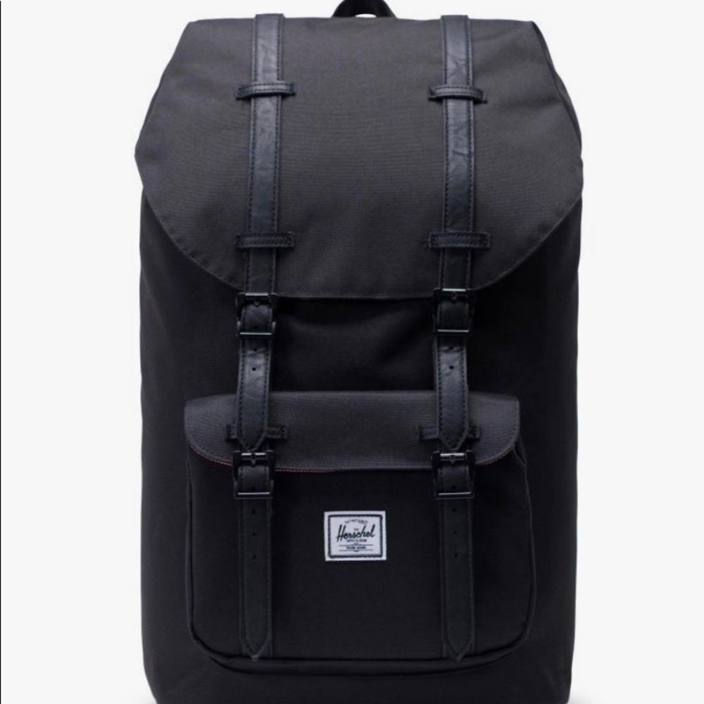 Hershel- Little America - Dark Grid/ Black
